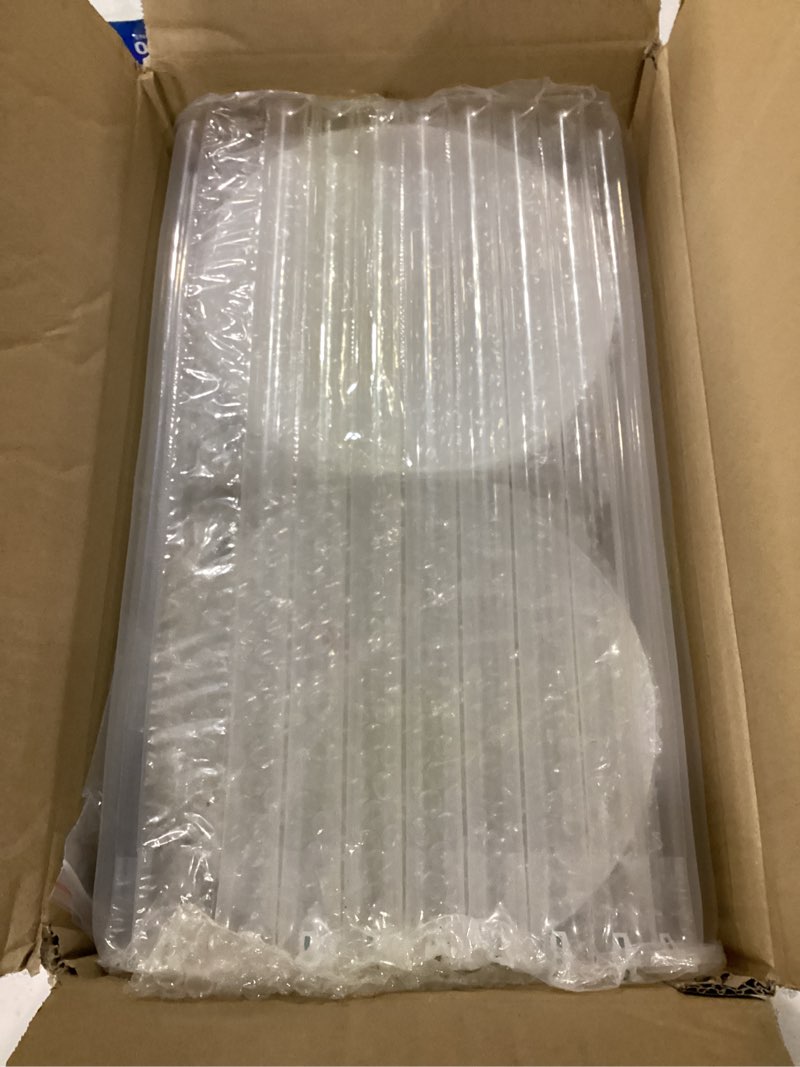 Condition photo showing Good Condition for teenyyou 6 pcs 12 inch tall acrylic vase wedding centerpieces clear flower stand acrylic centerpiece stand floral vase elegant display holder for wedding birthday party table decorations 6 12 inch