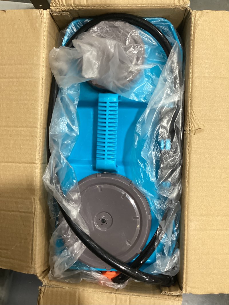 Condition photo showing New/Like New for battery powered backpack sprayer 4 gallon, 120psi adjustable pressure & lightweight electric sprayer, garden weed yard lawn sprayer with 5 spray nozzles