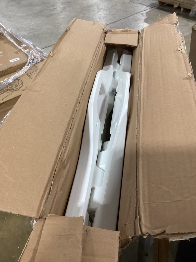 Condition photo showing Good Condition for m&t displays street signpro board, white 24x36 inch weatherproof sandwich board a-frame sidewalk curb sign holder folding portable double sided advertising display for restaurant cafe