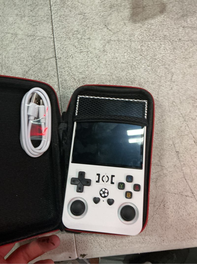 Condition photo showing Good Condition for r36max retro handheld game console, 4.0 inch ips screen retro gaming console,linux system, 4000mah b