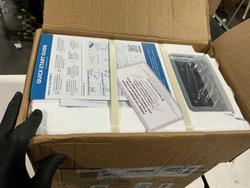 Condition photo showing Good Condition for aeocky 4500 sq.ft energy star most efficient 2025 dehumidifier, max 80 pint/day smart compressor dehumidifier with drain hose, intelligent humidistat,for basement,bedroom,home,bathroom 80 pints - 4500 sq.ft