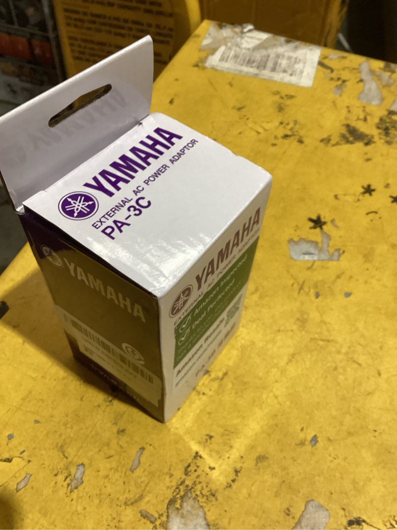 Condition photo showing Good Condition for genuine yamaha ac adapter power supply dc12v 700ma 12.5w model: pa-3c 12v
