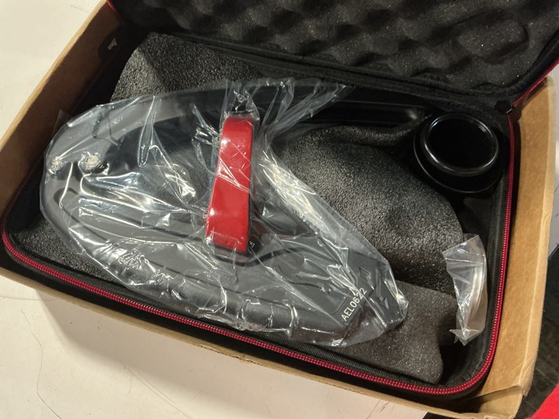 Condition photo showing Good Condition for Flair UPDATED Espresso Maker - Classic: All manual lever espresso maker for the home - Pressure gauge and two portafilters included Solo Black and Red