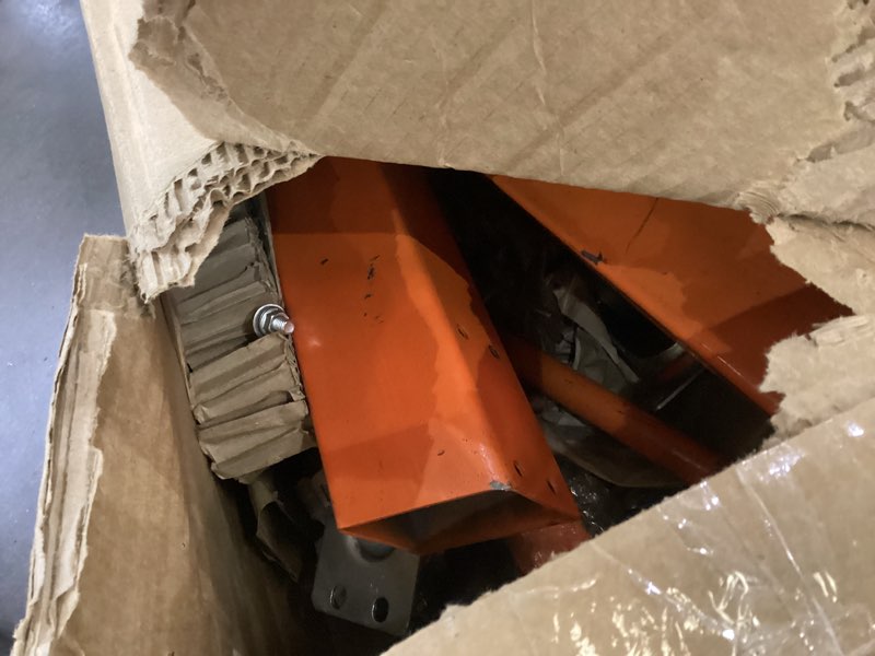 Condition photo showing As Is for 2 Ton folding ingene hoist