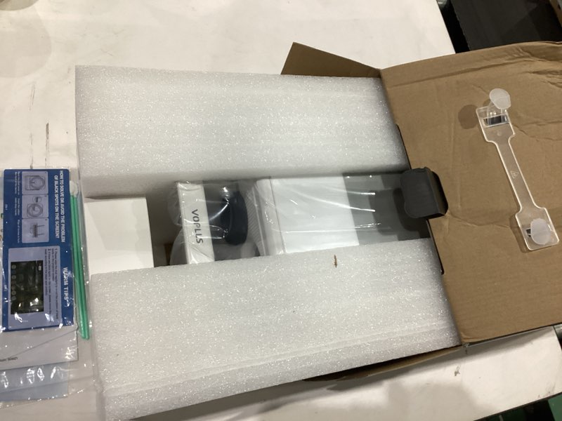 Condition photo showing Good Condition for ?official licensed google tv?4k smart projector with wifi and bluetooth, voplls outdoor projectors with dolby/auto focus, portable movie phone wireless gaming wifi proyector for bedroom/home/celling white smart google tv projector