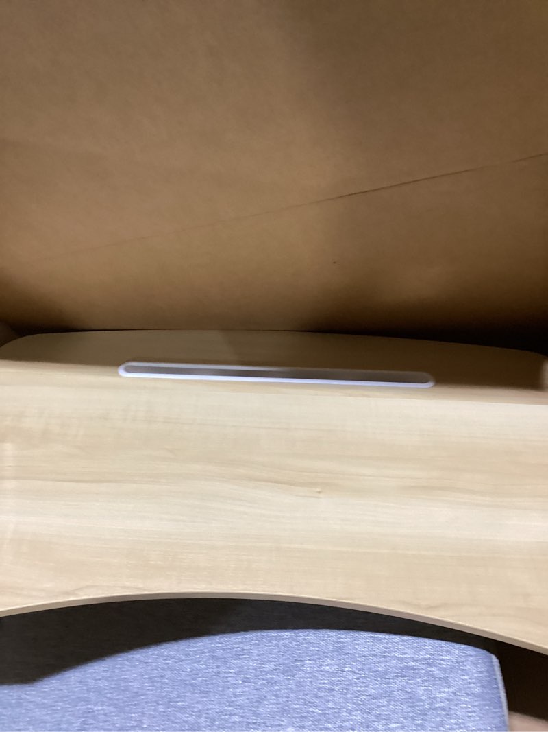 Condition photo showing As Is for TV Trays for Eating on Couch with Tablet and Phone Slot, Couch Desk with Arm Rest, Lap Desk for Adults, Lap Laptop Table for Bed, Working, Reading and Writing