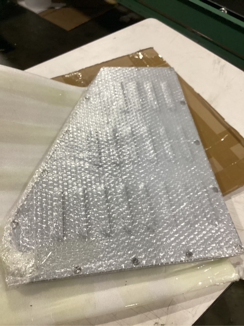 Condition photo showing Good Condition for hood louver vent panels kit fit for jeep xj cherokee 1984-2001 | stainless steel cooling hood, increases airflow for engine cooling, requires hood cutting/drilling, bolt on