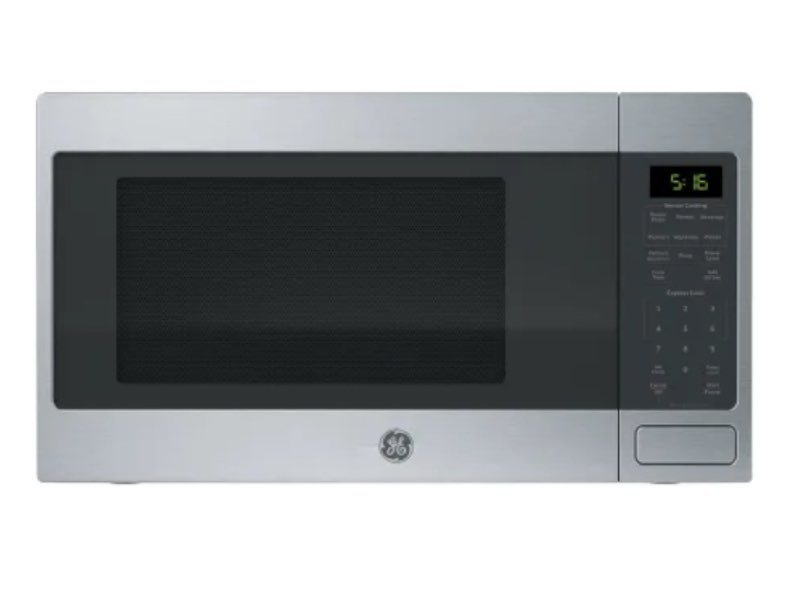 22 inch wide 1.6 cu. ft. 1,150 watt countertop microwave with instant on controls