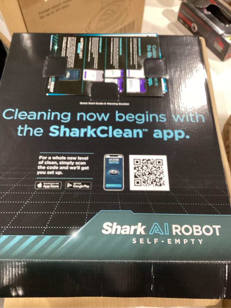 Condition photo showing New/Like New for Shark AI Robot Self-Empty