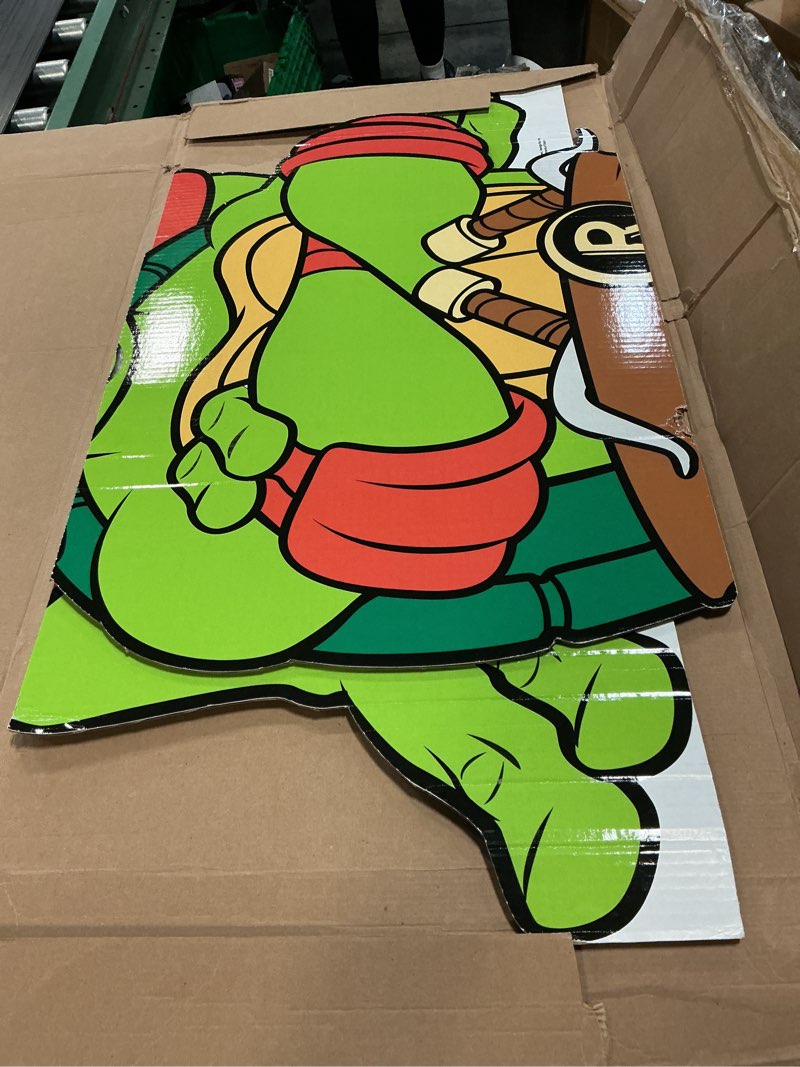 Condition photo showing Good Condition for Cardboard People Donatello Life Size Cardboard Cutout Standup - Teenage Mutant Ninja Turtles (Nickelodeon TV Series)