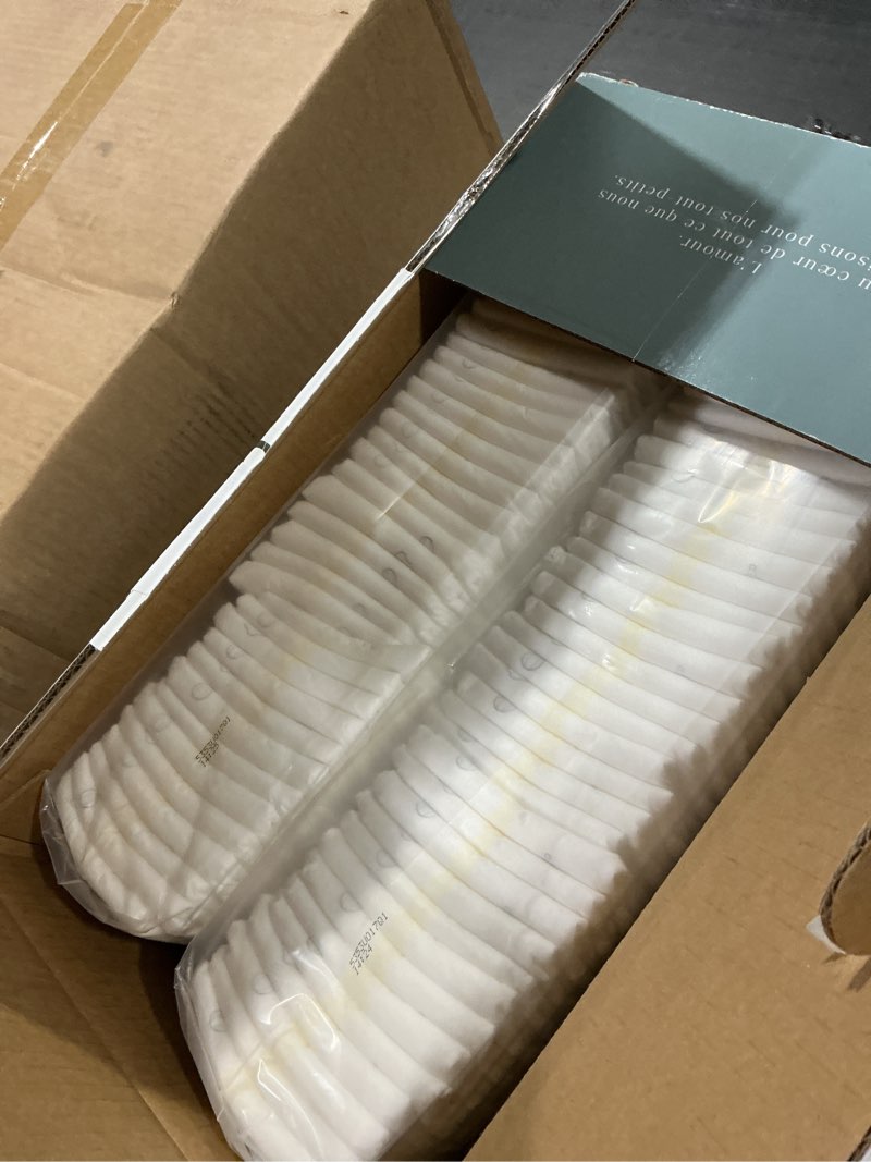 Condition photo showing New/Like New for pampers amore, size 2 (10-22 lbs), 74 count, our best diaper – hypoallergenic & fragrance free, up to 100% leakproof, soft as cashmere size 2 74