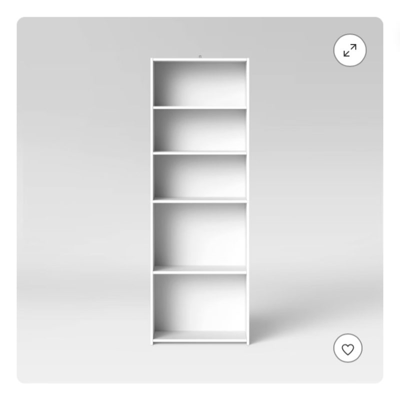 5 Shelf Bookcase - Room Essentials™