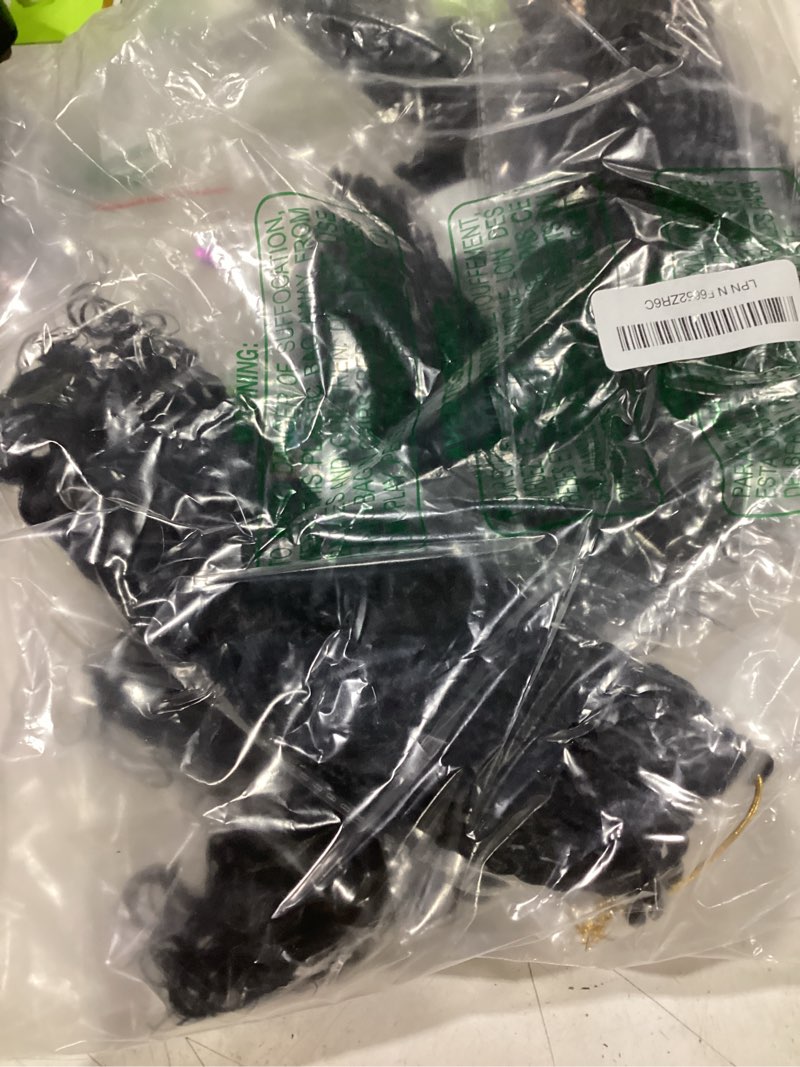 Condition photo showing Good Condition for goddess box braids crochet hair 10 inch 8 packs pre-looped bohemian crochet boho box braids with curly ends synthetic hair extensions 3x crochet braids hair for women (10 inch, #1b)