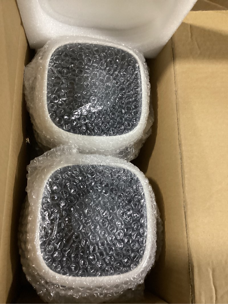Condition photo showing New/Like New for 2 pack of air purifier with high efficience filter, fragrance sponge night light vital breeze timer 22db, for dust pollen smoke odors, office, desktop, home bedroom small room, dh-jh12 white