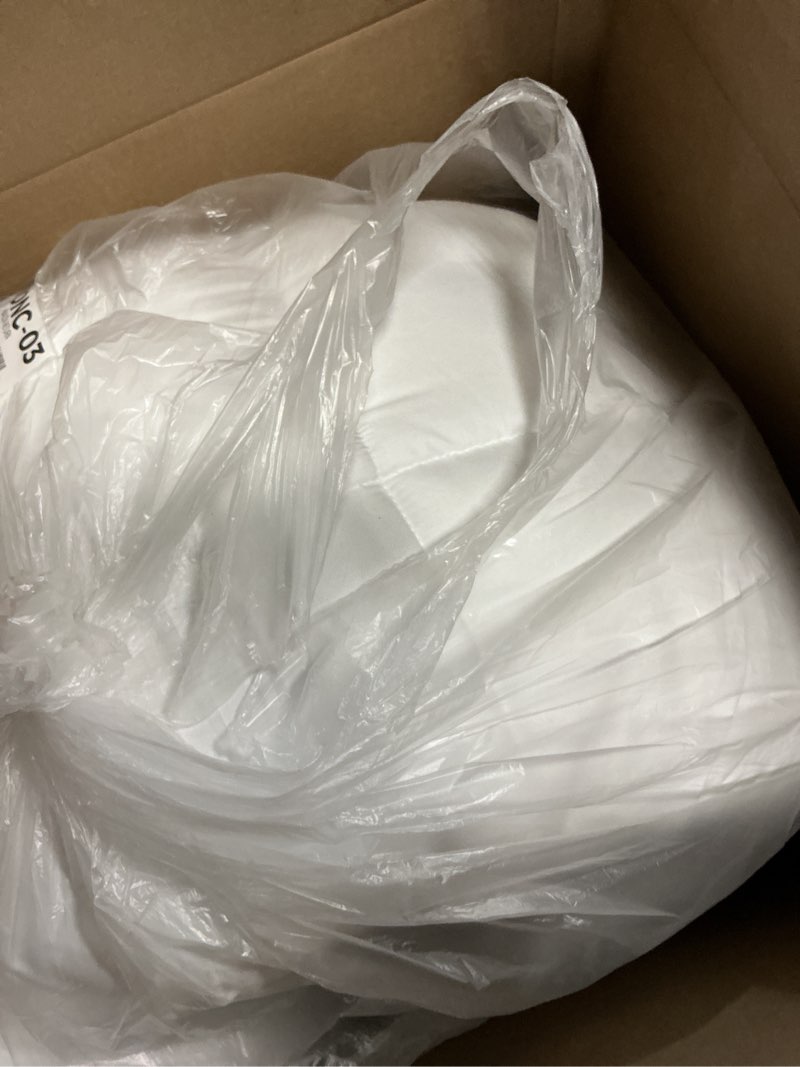 Condition photo showing Good Condition for elemuse king mattress topper for back pain, extra thick mattress pad cover, plush soft pillowtop with elastic deep pocket, overfilled down alternative filling white king