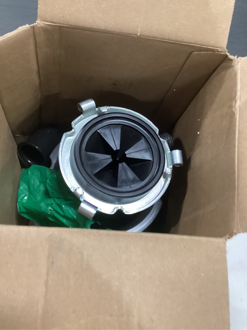 Condition photo showing As Is for NEW InSinkErator Badger 1XL Garbage Disposal 1/3 H