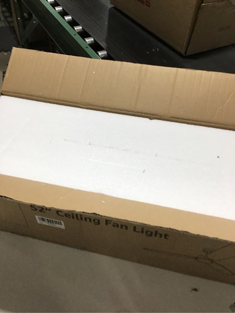 ZMISHIBO 52 Inch Ceiling Fan with Remote No Light, Brushed Nickel & White Outdoor Ceiling Fans with Quiet Reversible DC Motor, 6 Speeds, 3 Blade Modern Ceiling Fan for Patio Living Room Bedroom Indoor 52 Inch Brushed Nickel 1