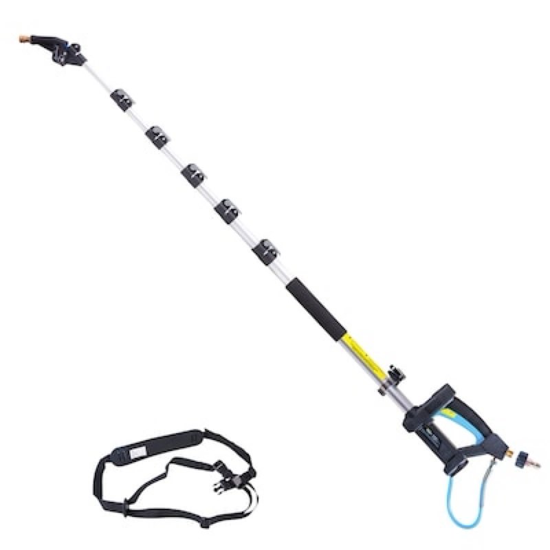 surfacemaxx 18-ft up to 4200-psi plastic pressure washer telescoping/extension wand