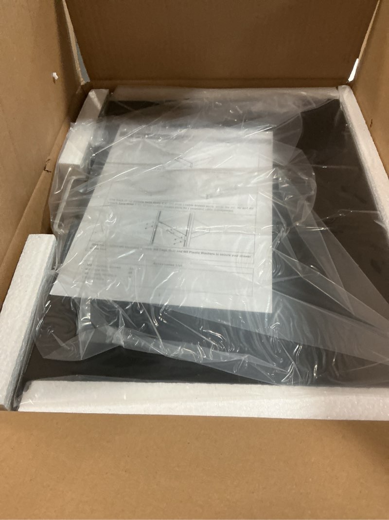 Condition photo showing New/Like New for RackPath 1U Rack Mount Drawer for 19 Inch AV/Network/DJ Equipment Racks or Cabinets with Lock and Key