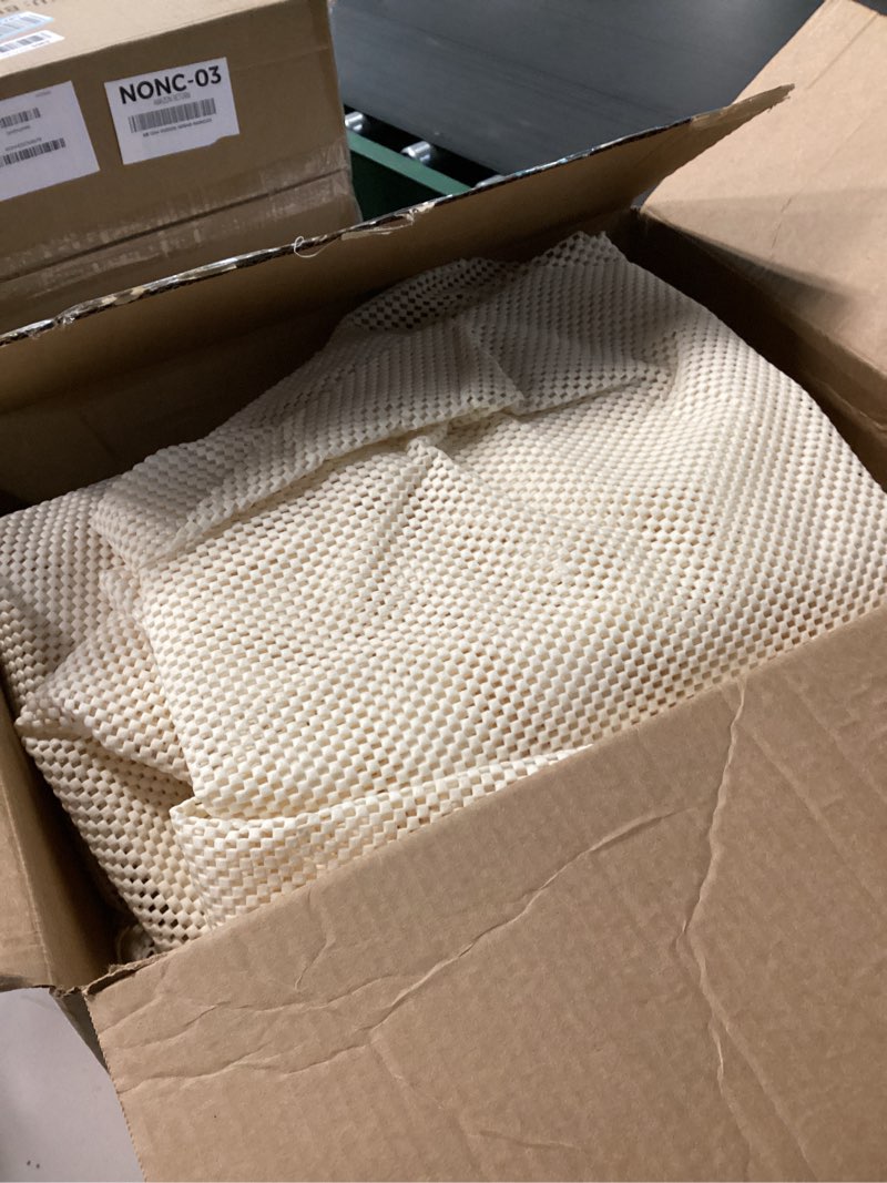 Condition photo showing Good Condition for Non Slip Area Rug Pads Non Skid Rug Gripper 8x10 Feet Extra Thick Pad Anti-Slip Carpet Rug Mats for Hardwood Surface Floors, Keep Rugs Safe and in Place (8 x 10 Ft) 8' x 10' (Rectangular)