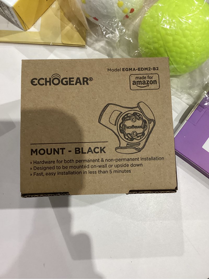 Condition photo showing New/Like New for Made For Amazon Wall Mount, Black, for Echo Dot (4th generation)