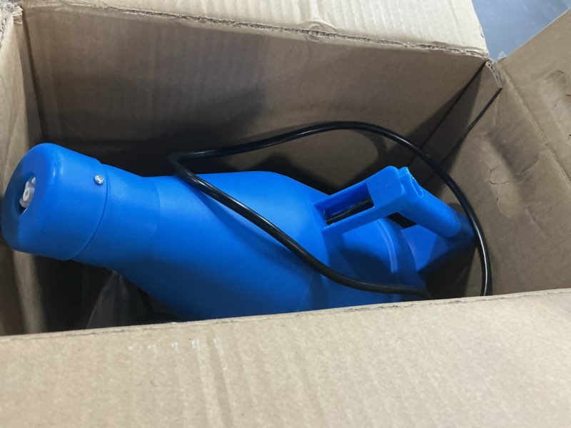 Condition photo showing As Is for 4.5l (1.2 gallon) electric ulv portable fogger sprayer machine cold fogger machine spraying distance 30ft for home,hotel,church,school,yard