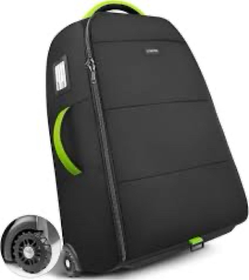 YOREPEK Padded Stroller Travel Bag with Wheels for Airplane, Fits Nuna Mixx Next/Triv Next(Remove Al