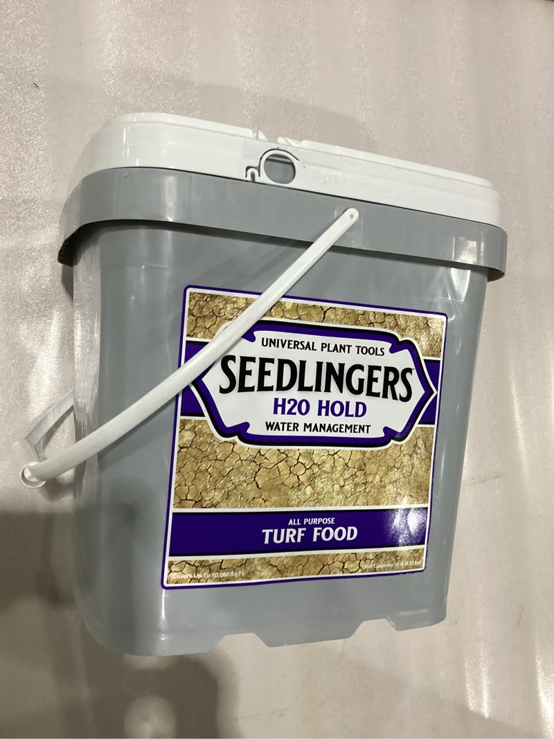 Condition photo showing New/Like New for Seedlingers H20 Hold Turf Food 10 Pound Granular