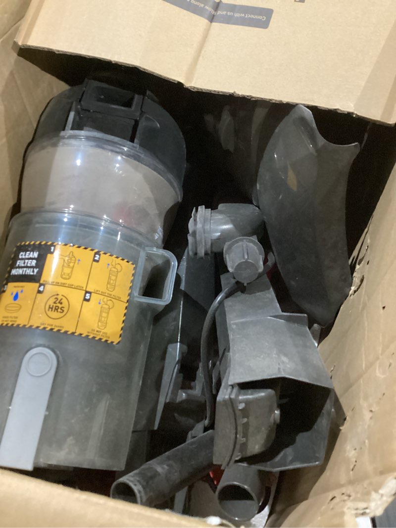 Condition photo showing As Is for Hoover SmartWash Pet Automatic Carpet Cleaner Machine with Spot Chaser Wand and Storage Mat, Deep Cleaning Carpet Shampooer Machine, Pair with a Hoover Carpet Cleaner Solution SmartWash Pet with Mat