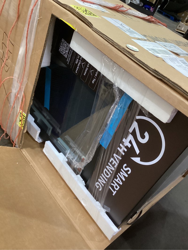 Condition photo showing item condition for (Not tested)Smart Combo Vending Machine for Business with AI Technology Vending Machine for Sale, Card Reader & App Control Refrigerated Commercial US-360 Black