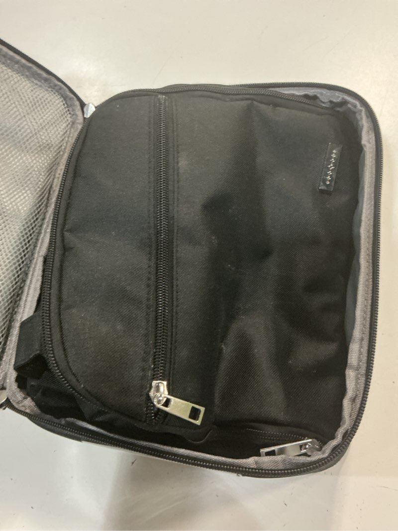 Condition photo showing As Is for breast pump bag, spectra pump backpack, compatible with spectra s1, s2, black