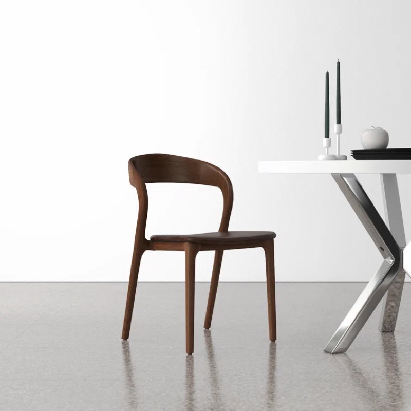 (2pcs) Sonoma Coco Kayla Leather Dining Chair 