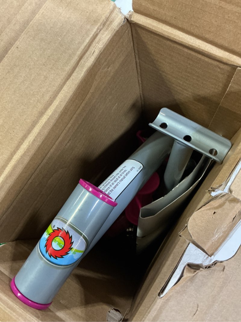 Condition photo showing As Is for Razor A Kick Scooter for Kids - Lightweight, Foldable, Aluminum Frame, and Adjustable Handlebars Pink