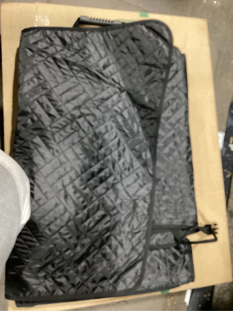 Condition photo showing New/Like New for Kohree Dog Car Seat Cover for Back Seat Hard Bottom - Upgraded Reinforced PP Broads, Heavy Duty 900D Oxford Fabric, Nonslip Anti-Scratch Pet Car Seat Cover Dogs Extender Hammock for Car Truck SUV L: Full Bench Premium