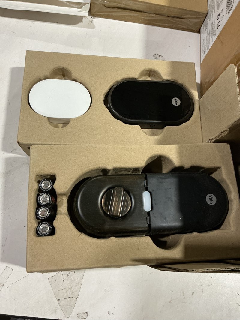 Condition photo showing Good Condition for Google Nest x Yale Lock - Tamper-Proof Smart Lock for Keyless Entry - Keypad Deadbolt Lock for Front Door - Oil Rubbed Bronze