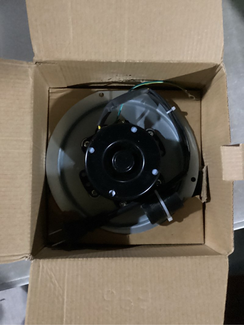 Condition photo showing New/Like New for Bathroom Fan Motor, Compatible with Nutone QT80 QT-80 Series, Replaces 0695B000 S0695B000 8253210240 AL41286A JA2B089N JA2C118H JAC118 Motor Assembly,120 Volt (AC),60Hz,0.26A,1400 RPM