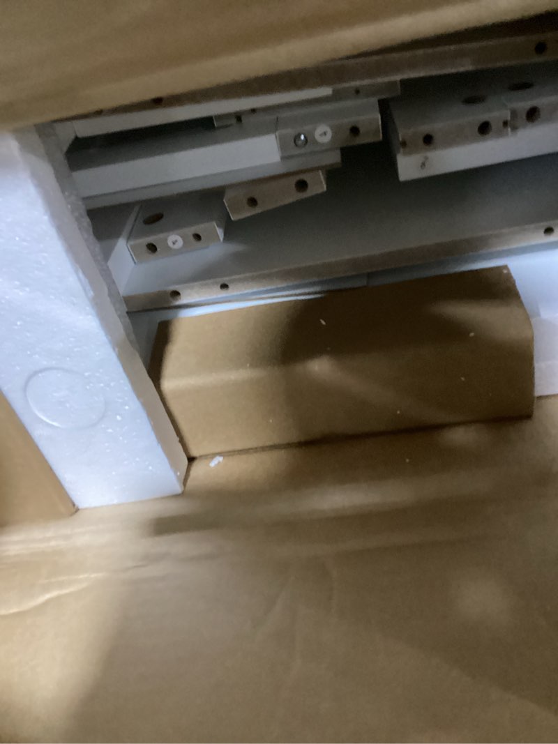 Condition photo showing Good Condition for Huuger 23.6 Inch Night Stand with Charger Station and USB-C Port, 3 Drawer Nightstand, Larger Wider Bedside Table, Modern Side End Table, for Bedroom, White Nightstand White 1