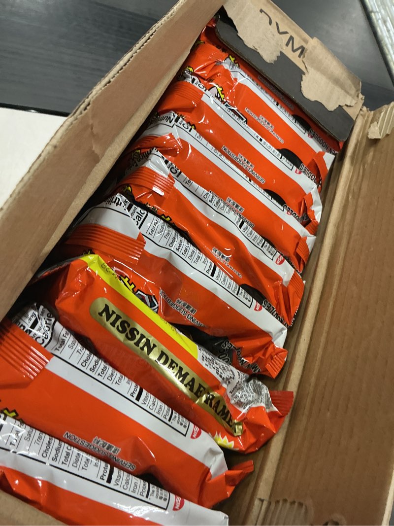 Condition photo showing Good Condition for Nissin Demae Ramen, Miso Tonkotsu, 3.5 oz (30 packs) ( exp  10/feb 2026 )
