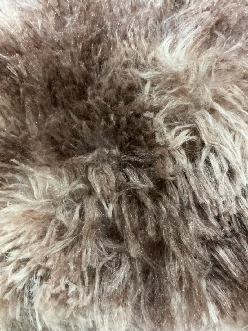 Soft Fluffy Burgundy Area Rug