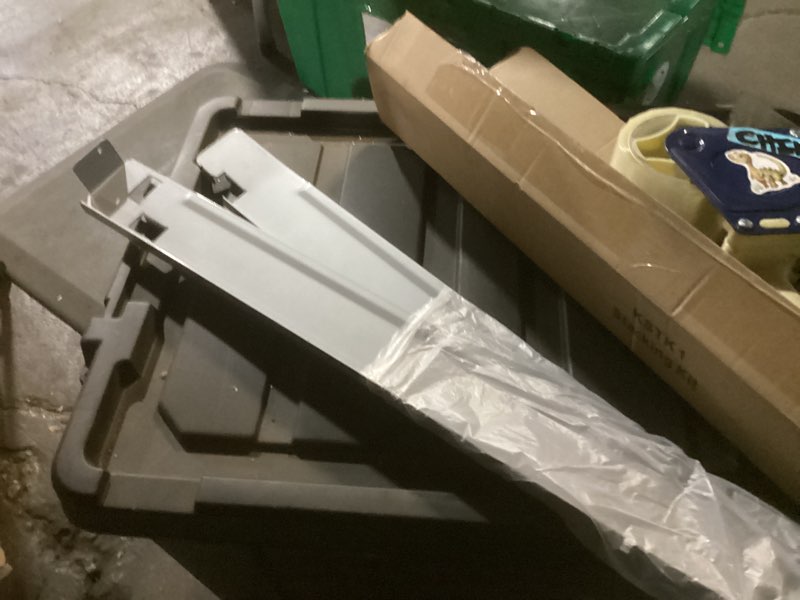 Condition photo showing Good Condition for tomoon kstk1 laundry stacking kit for 27" l-g washer and dryer - solid metal with chrome finish, replaces wstk1 (silver) - optimized for space