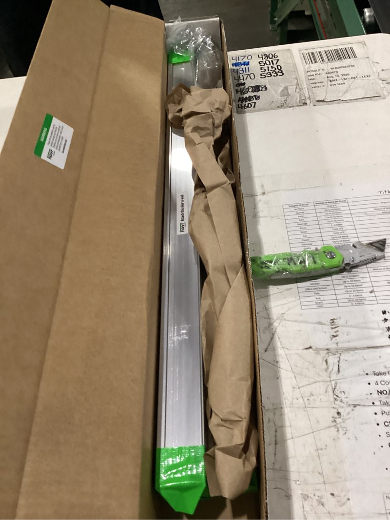 Condition photo showing New/Like New for hovr solutions classic floating shelf bracket, 300lb, 31" max shelf, 3-pack classic 2-feet (3-pack)
