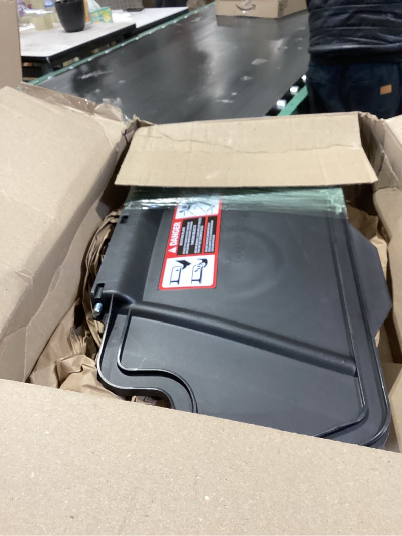Condition photo showing Good Condition for braveboy deck discharge chute compatible with john deere 48" 54" decks 1025r 2025r gx325 z425 z445 - w/installation screws, springs, etc