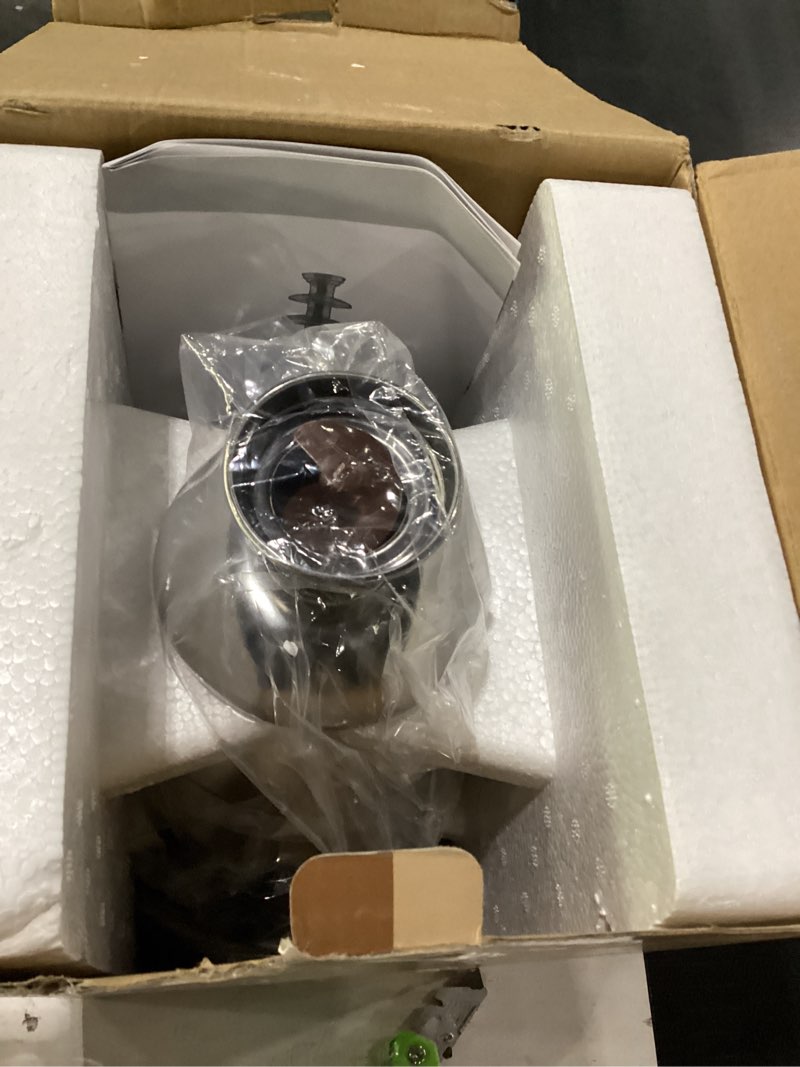 Condition photo showing New/Like New for chocolate fountain machine – electric stainless steel fondue fountain, 4-tier, 4-pound capacity for chocolate, candy, butter & cheese, heated bowl & dual controls