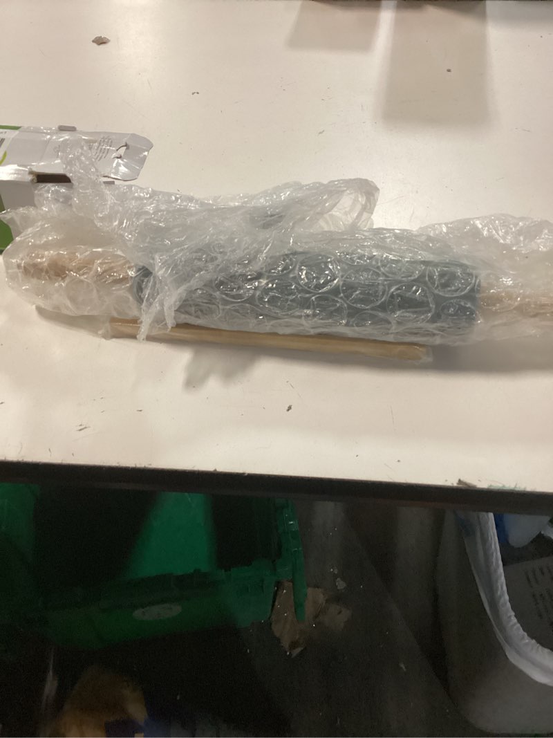 Condition photo showing New/Like New for Fox Run Marble Rolling Pin and Base, Green 2.5 x 18 x 3 inches