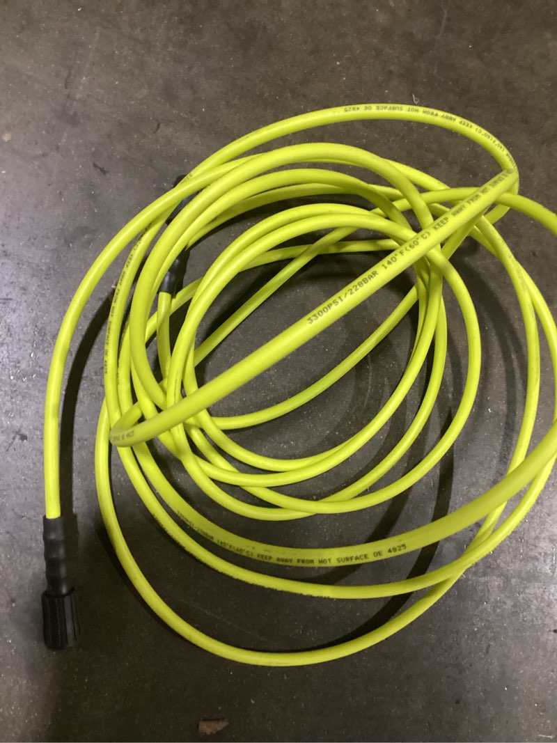 Condition photo showing Good Condition for pressure washer replacement hose