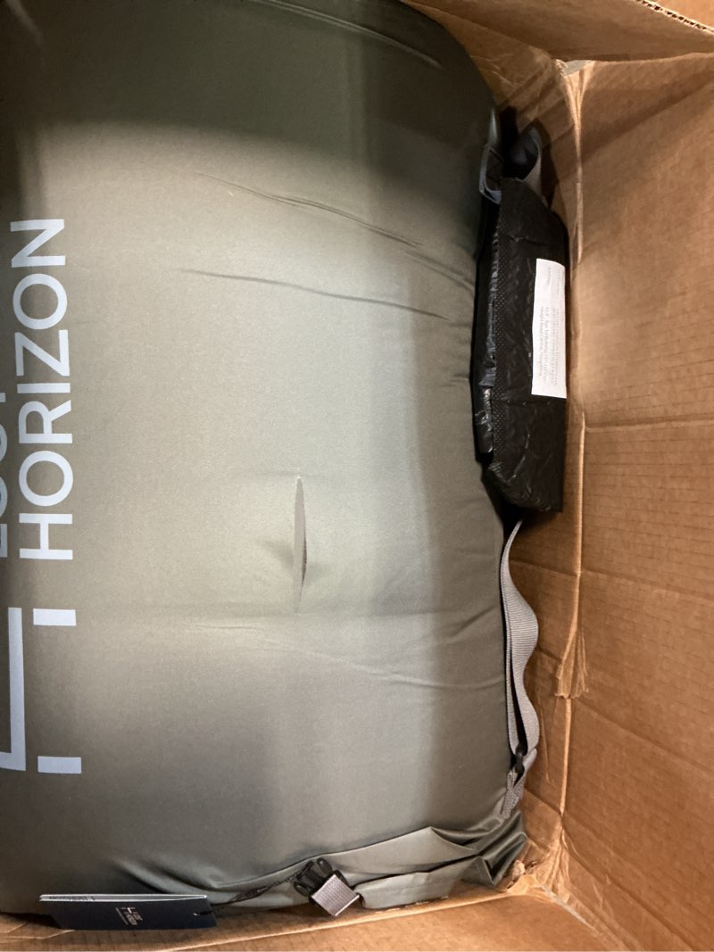 Condition photo showing Good Condition for lost horizon air & foam camping mattress custom fit for tesla model y, self inflating sleeping pad with air pump, 5" thick, r-value 13 model y flatfit - with pump