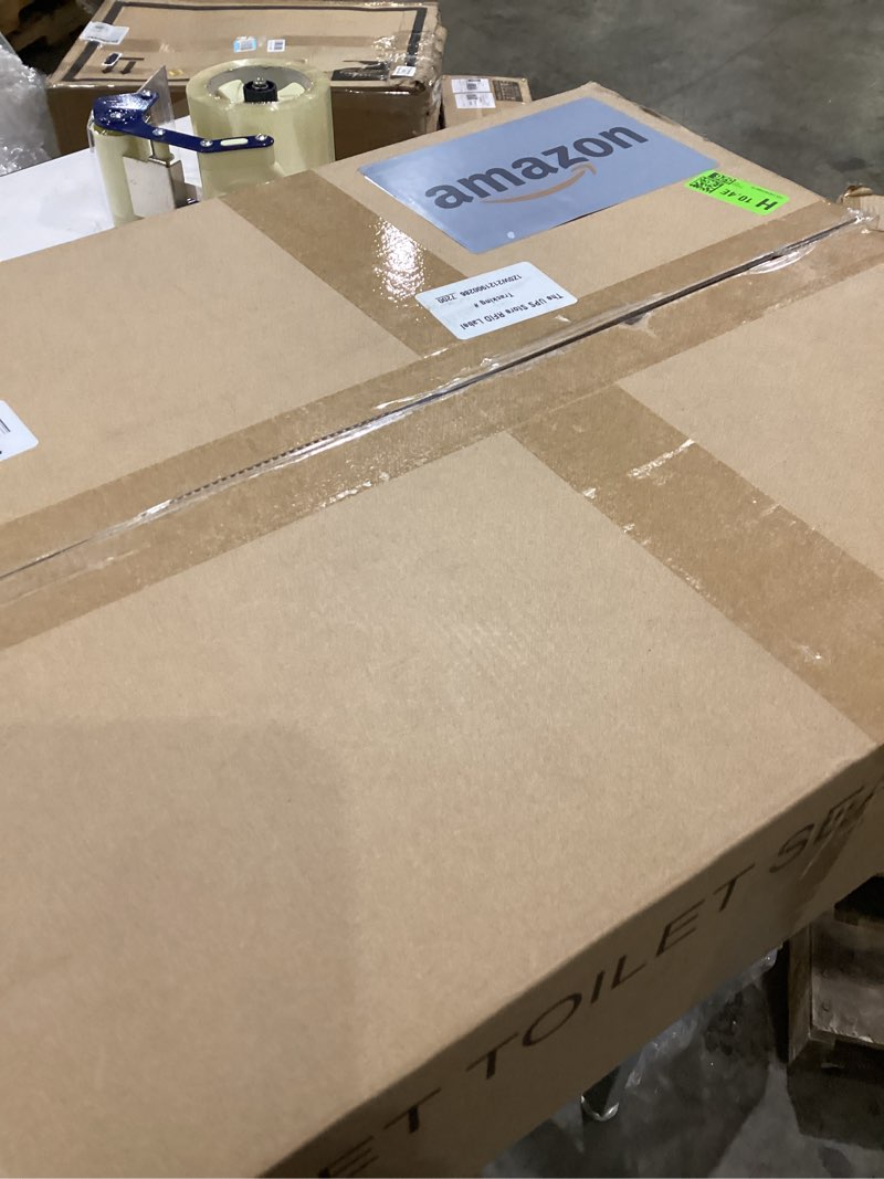 Condition photo showing Good Condition for Electric Bidet Toilet Seat, Round, Warm Water with Air Dryer, Heated Seat and Slow Close Lid, Front and Rear Wash, LED Nightlight, Wireless Remote, White, 101D