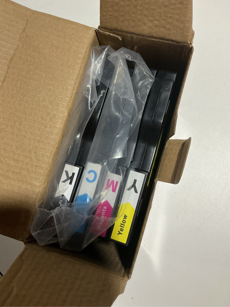 Condition photo showing As Is for AOTMENDI SG500 SG1000 New Sublimation Ink Cartridge Compatible with Sawgrass Virtuoso SG500 SG1000 Printers(1 Black, 1 Cyan, 1 Magenta, 1 Yellow, 4-Pack)