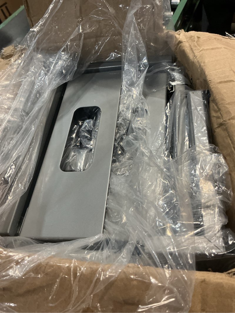 Condition photo showing As Is for 2 Pack 18.5IN-Depth Under Sink Organizer With Next-Gen Ball-Bearing Slides,2-Tier Pull Out Cabinet Storage,Height Adjustable Drawer Shelf for Bathroom,Kitchen,Laundry,Cabinet,Pantry-Gun Gray Gun Gray 2 Pack-18.5"Dx12.8"-16.9"H