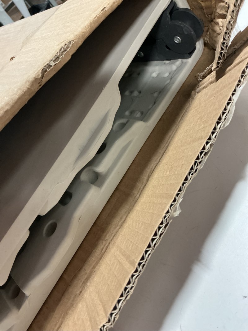 Condition photo showing Good Condition for 4ft Folding Table Outdoor Picnic Table Barbecue Camping Tables Courtyard Leisure Portable Tables Balcony Table